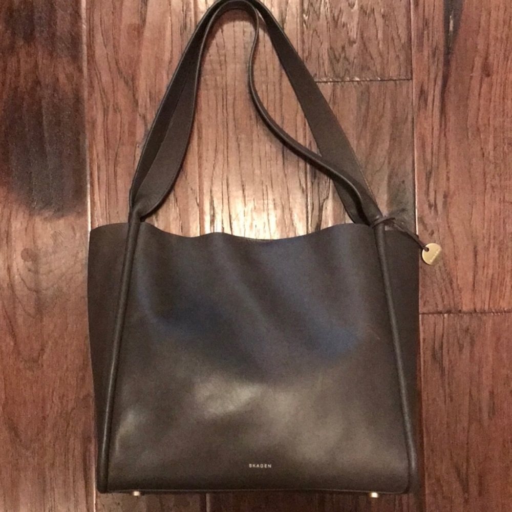 Skagen Real Leather Tote
